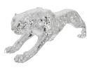 Standing Silver Leopard Large 31 Inches Long