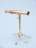 Solid Brass Telescope on Stand 17""