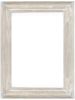 Misty Woods Frame 24x36 Distressed White Wash