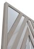 Silver Aspen Diamond 72" Mirror