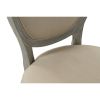 Mystique Gray Mahogany Casual Dining Side chair