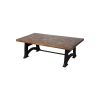 Mango Wood Industrial Coffee Table