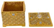 Jeweled Gold Table Box