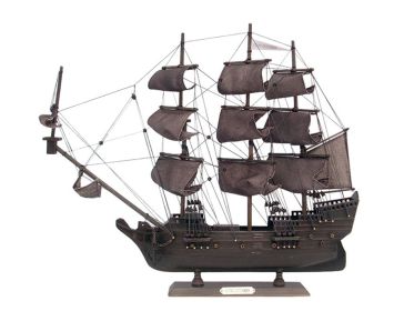 Wooden Flying Dutchman Model Pirate Ship 20""