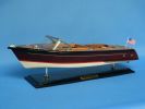 Wooden Chris Craft Runabout Model Speedboat 20""