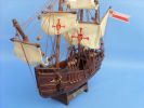 Wooden Pinta Model Ship 12&quot;