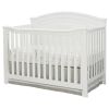 SF Home Solid Wood Convertible Crib in White - Toddler Bed Sold Separately