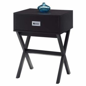 1-Drawer Bedside Table Nightstand End Table