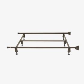 Metal Bed Frame with Bolt-on Headboard Brackets