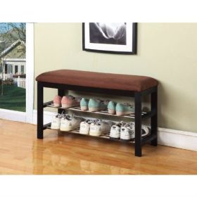 Hallway Entry Bedroom Storage Bench Shoe Rack Organizer