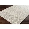 3-ft. x 5-ft. Hand Woven Wool Blend Grey Beige Ivory Persian Style Area Rug