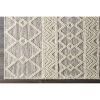 3-ft. x 5-ft. Hand Woven Wool Blend Grey Beige Ivory Persian Style Area Rug