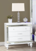 Sterling Queen 5 PC LED Bedroom set made with wood in White Color