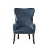 Button Tufted Back Accent Chair