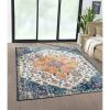 Boho Medallion Woven Area Rug