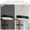 Modern Crystal Chandelier for Living-Room Cristal Lamp Luxury Home Decor Light Fixture