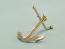 Solid Brass Anchor Paperweight 5""