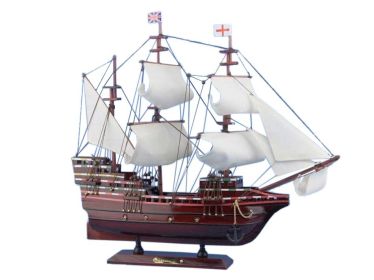 Wooden Mayflower Tall Model Ship 20""