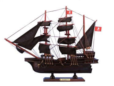 Wooden Henry Avery's The Fancy Model Pirate Ship 20""