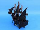 Wooden Blackbeard's Queen Anne's Revenge Model Pirate Ship 7""