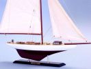 Wooden Columbia Limited Model Sailboat 25""