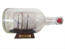 Mayflower Model Ship in a Glass Bottle  9""