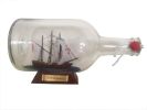 Santa Maria Model Ship in a Glass Bottle 9""