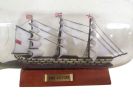 HMS Victory Model Ship in a Glass Bottle 11""