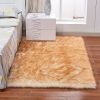 Fluffy Imitation Wool Area Rug