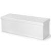 45 Inches Large Folding Storage Ottoman Bench with Memory Foam