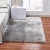 Fluffy Imitation Wool Area Rug